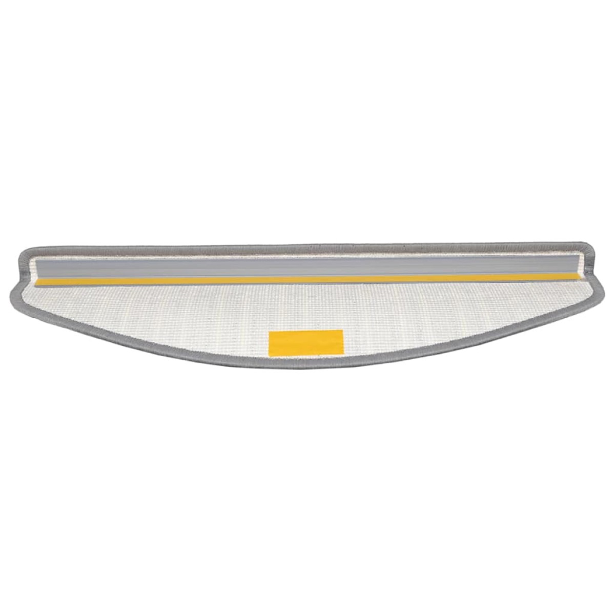 vidaXL Αυτοκόλλητα Ματ Σκαλοπατιών 15 τμχ. 65 x 21 x 4 cm Non-Slip