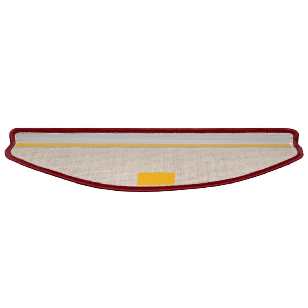 vidaXL Αυτοκόλλητα Ματ Σκαλοπατιών 15 τμχ. 65 x 21 x 4 cm Non-Slip