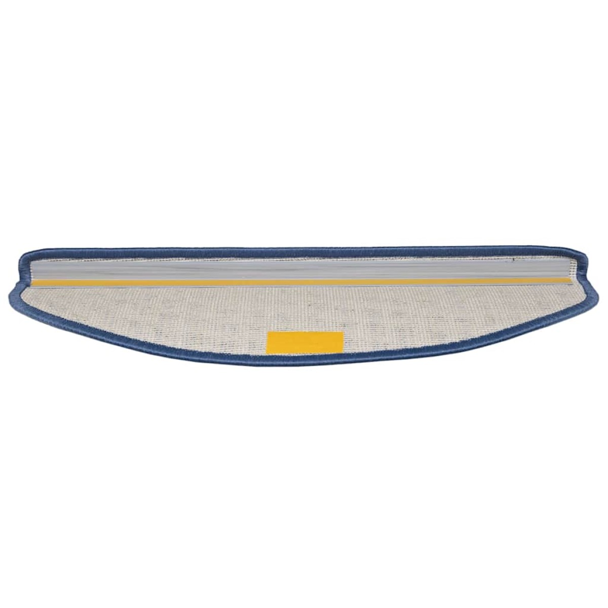 vidaXL Αυτοκόλλητα Ματ Σκαλοπατιών 15 τμχ. 65 x 21 x 4 cm Non-Slip