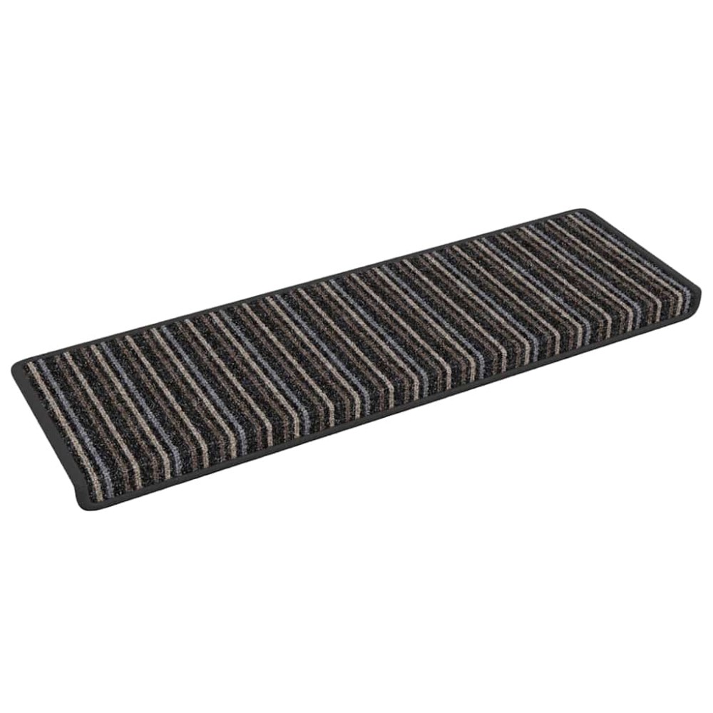 vidaXL Αυτοκόλλητα Ματ Σκαλοπατιών 15 τμχ. 65 x 21 x 4 cm Non-Slip
