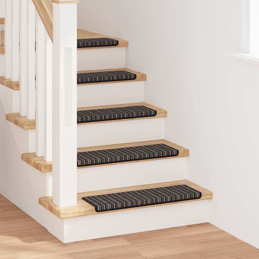 vidaXL Αυτοκόλλητα Ματ Σκαλοπατιών 15 τμχ. 65 x 21 x 4 cm Non-Slip