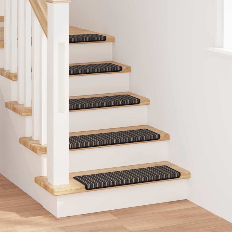 vidaXL Αυτοκόλλητα Ματ Σκαλοπατιών 15 τμχ. 65 x 21 x 4 cm Non-Slip