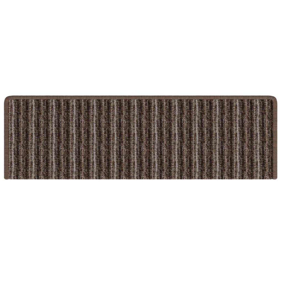 vidaXL Αυτοκόλλητα Ματ Σκαλοπατιών 15 τμχ. 65 x 21 x 4 cm Non-Slip