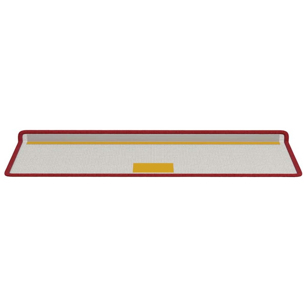vidaXL Αυτοκόλλητα Ματ Σκαλοπατιών 15 τμχ. 65 x 21 x 4 cm Non-Slip