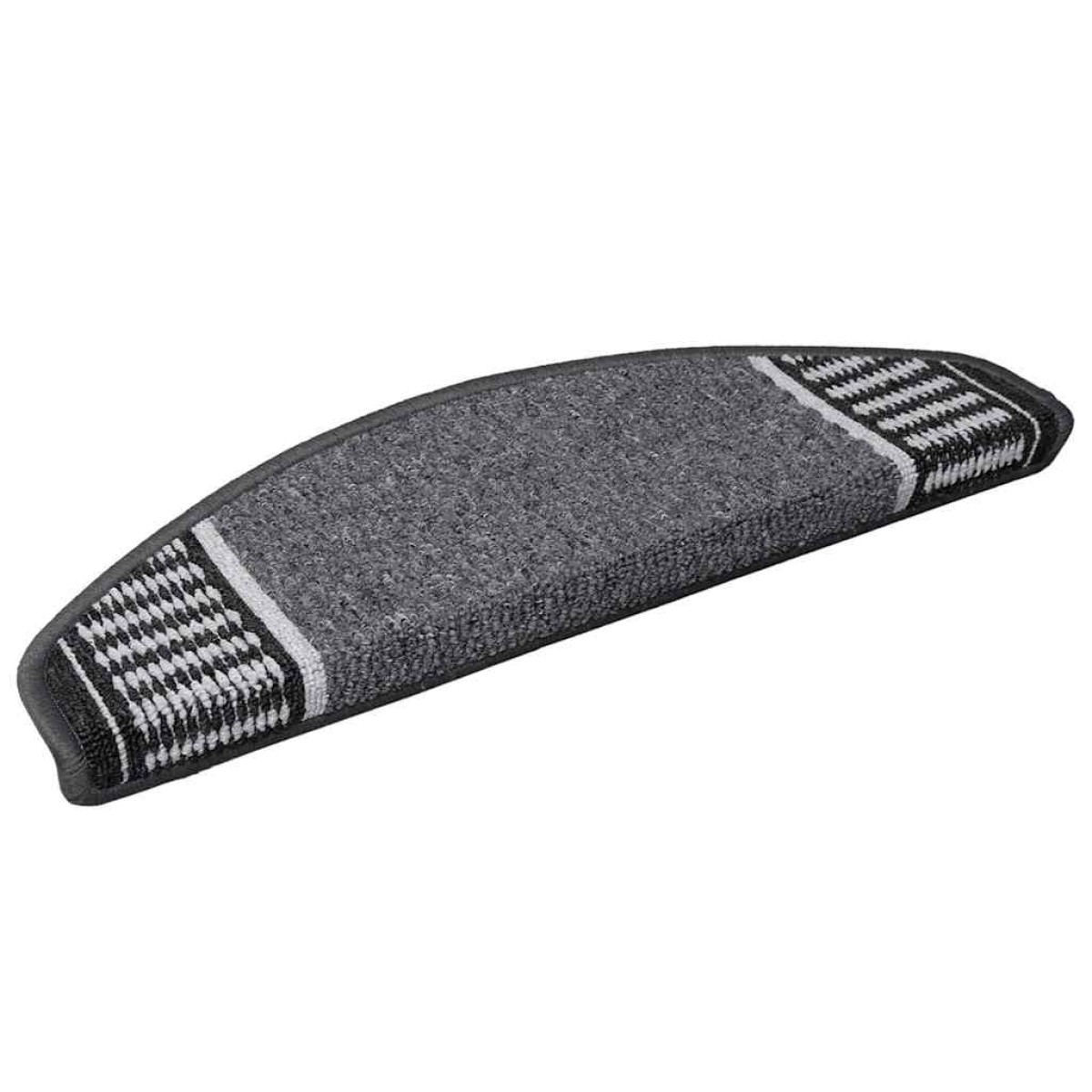 vidaXL Αυτοκόλλητα Ματ Σκαλοπατιών 15 τμχ. 65 x 21 x 4 cm Non-Slip