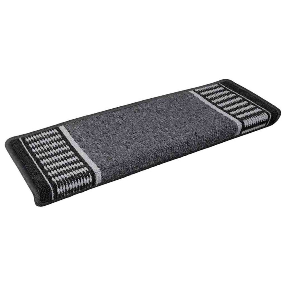 vidaXL Αυτοκόλλητα Ματ Σκαλοπατιών 15 τμχ. 65 x 21 x 4 cm Non-Slip