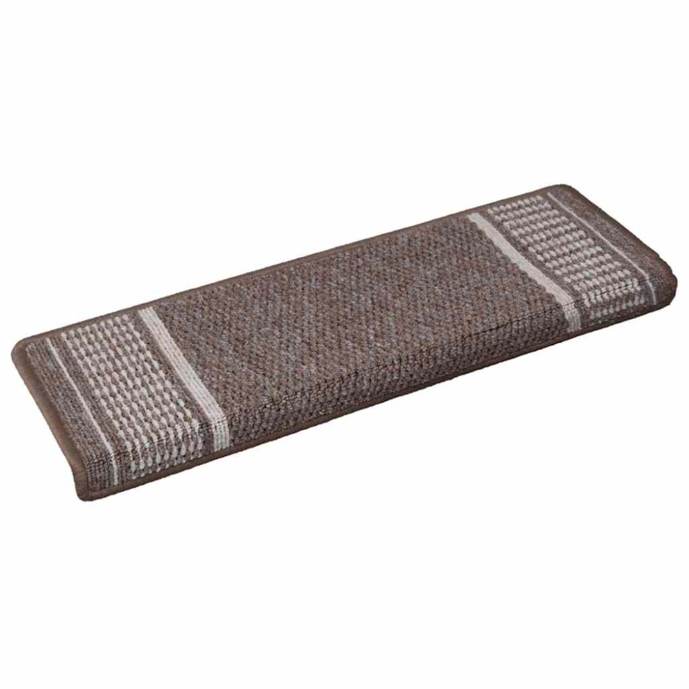 vidaXL Αυτοκόλλητα Ματ Σκαλοπατιών 15 τμχ. 65 x 21 x 4 cm Non-Slip