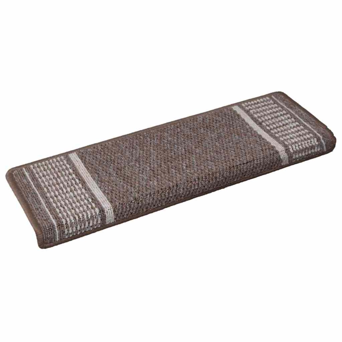 vidaXL Αυτοκόλλητα Ματ Σκαλοπατιών 15 τμχ. 65 x 21 x 4 cm Non-Slip