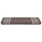 vidaXL Αυτοκόλλητα Ματ Σκαλοπατιών 15 τμχ. 65 x 21 x 4 cm Non-Slip
