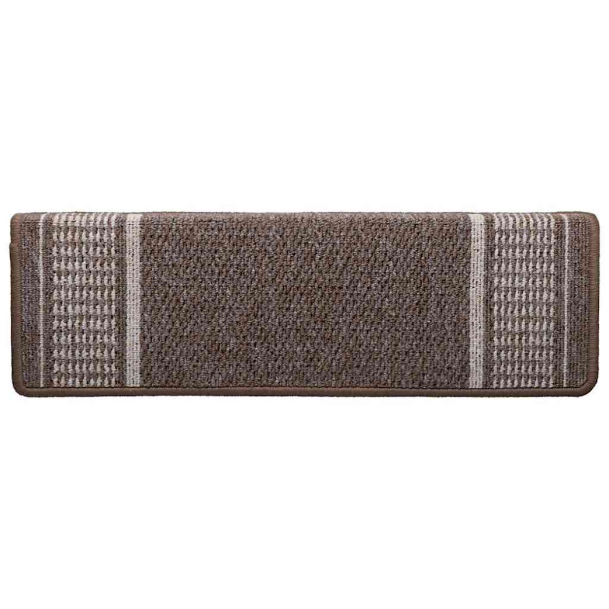 vidaXL Αυτοκόλλητα Ματ Σκαλοπατιών 15 τμχ. 65 x 21 x 4 cm Non-Slip