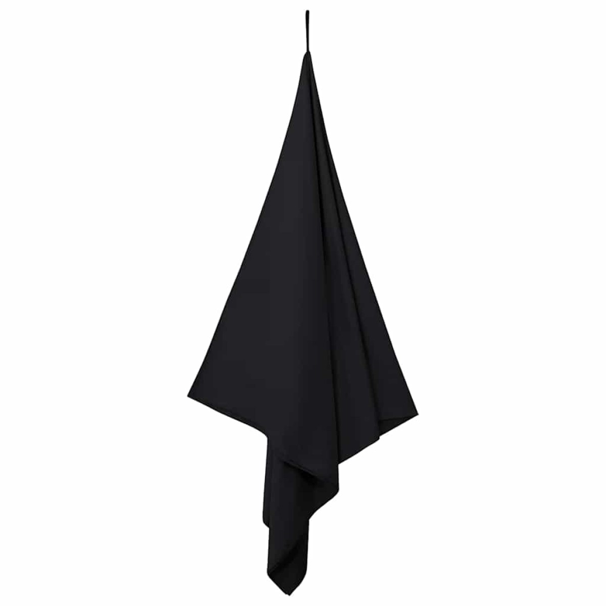 vidaXL Αθλητικές Πετσέτες 2 τμχ. Μαύρο 200 x 100 cm