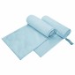 vidaXL Αθλητικές Πετσέτες 2 τμχ. Μπλε 200 x 100 cm