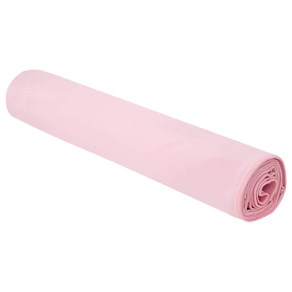 vidaXL Αθλητικές Πετσέτες 2 τμχ. Ροζ 200 x 100 cm