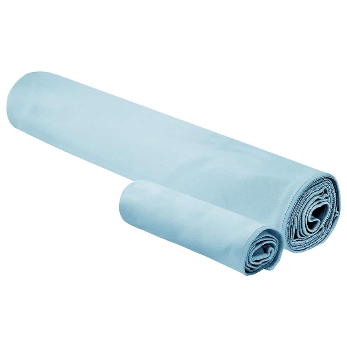 vidaXL Σύνολο πετσέτας αθλητισμού 2 τεμ. Μπλε 50 x 30 cm, 200 x 100 cm