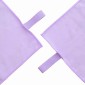 vidaXL Σύνολο πετσέτας αθλητισμού 2 τεμ. Μοβ 50 x 30 cm, 200 x 100 cm