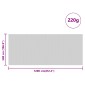 vidaXL Κάλυμμα σιλό Πράσινο 12 x 5 μ HDPE