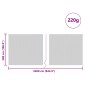 vidaXL Κάλυμμα σιλό Πράσινο 24 x 5 μ HDPE