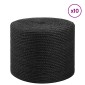 vidaXL Σχοινί γιούτας 10 τμχ. 2 mm Μαύρο 100% Τζούτα Tossa