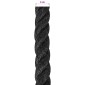 vidaXL Σχοινί Από Τζute 20 mm Μαύρο 100% Τζούτα Tossa