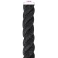 vidaXL Σχοινί Από Τζute 24 mm Μαύρο 100% Τζούτα Tossa