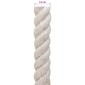 vidaXL Σχοινί Από Τζute 24 mm Λευκό 100% Τζούτα Tossa