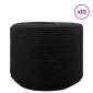 vidaXL Cotton Twine 10 τμχ. 2 mm 100 m Μαύρο 100% Βαμβάκι