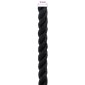 vidaXL Κωτόσχοινo 10 mm 250 m Μαύρο 100% Βαμβάκι