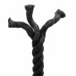 vidaXL Κωτόσχοινo 14 mm 25 m Μαύρο 100% Βαμβάκι