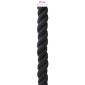 vidaXL Κωτόσχοινo 20 mm 50 m Μαύρο 100% Βαμβάκι