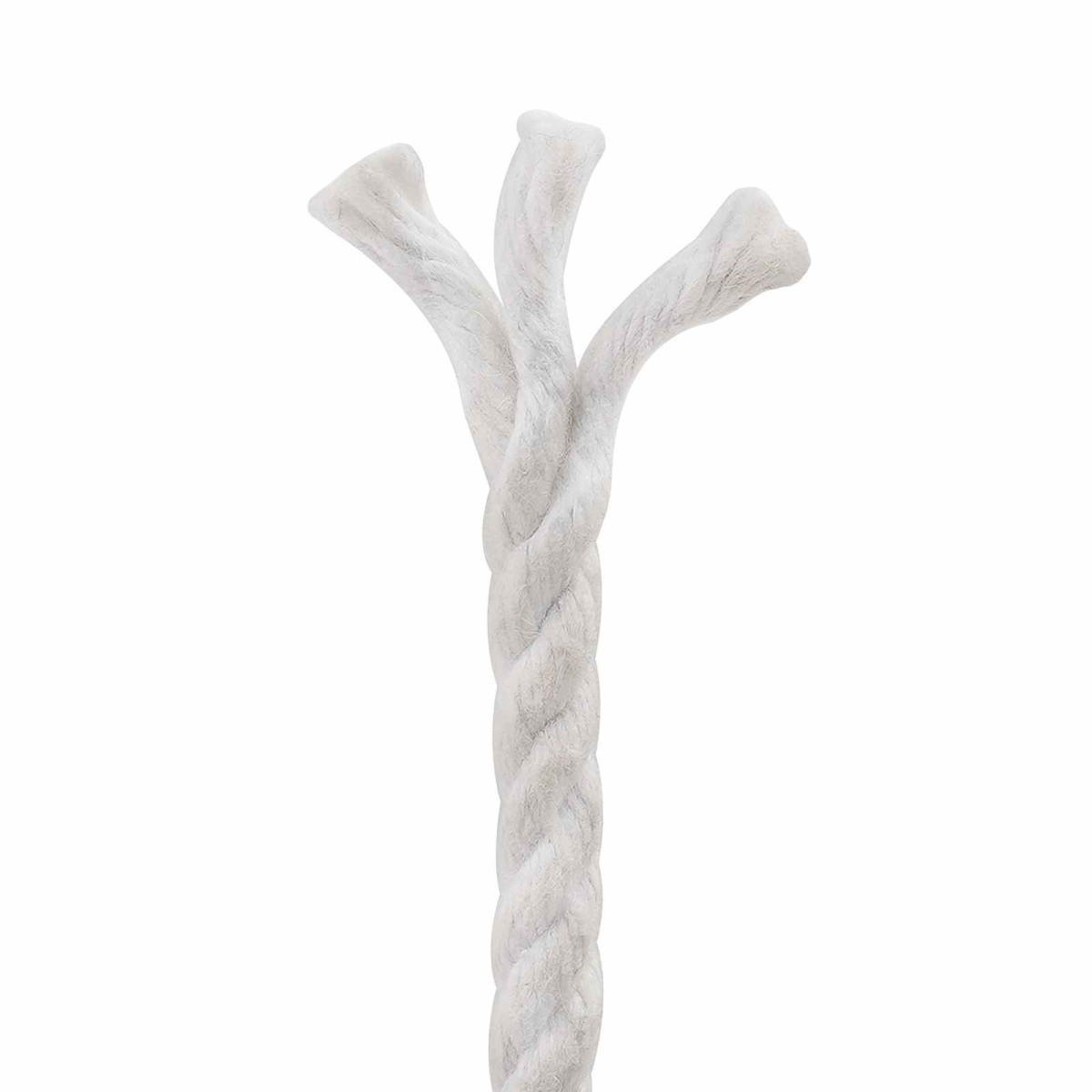 vidaXL Cotton Twine 2 τμχ. 2 mm 100 m Λευκό 100% Βαμβάκι