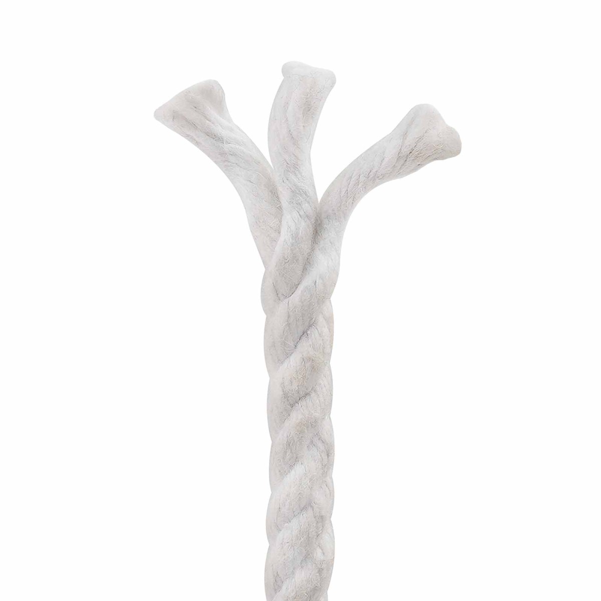 vidaXL Cotton Twine 4 mm 500 m Λευκό 100% Βαμβάκι