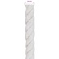 vidaXL Κωτόσχοινo 12 mm 25 m Λευκό 100% Βαμβάκι