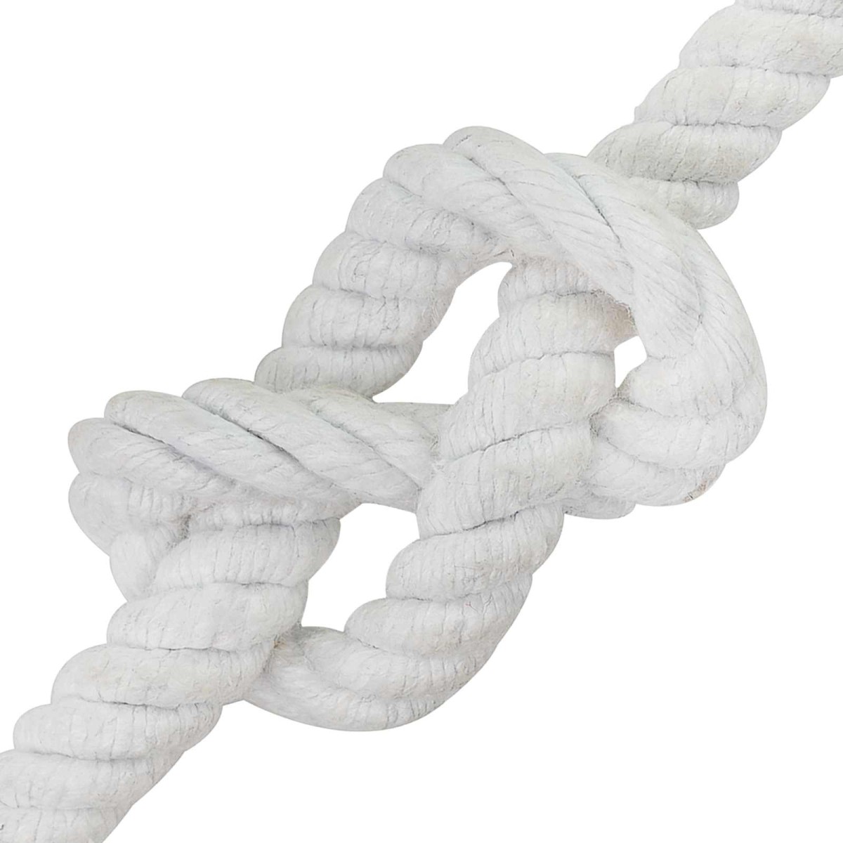 vidaXL Κωτόσχοινo 14 mm 250 m Λευκό 100% Βαμβάκι
