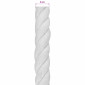 vidaXL Κωτόσχοινo 30 mm 50 m Λευκό 100% Βαμβάκι