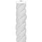 vidaXL Κωτόσχοινo 60 mm 5 m Λευκό 100% Βαμβάκι