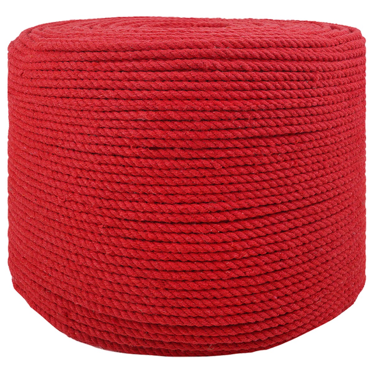 vidaXL Cotton Twine 4 mm 500 m Κόκκινο 100% Βαμβάκι