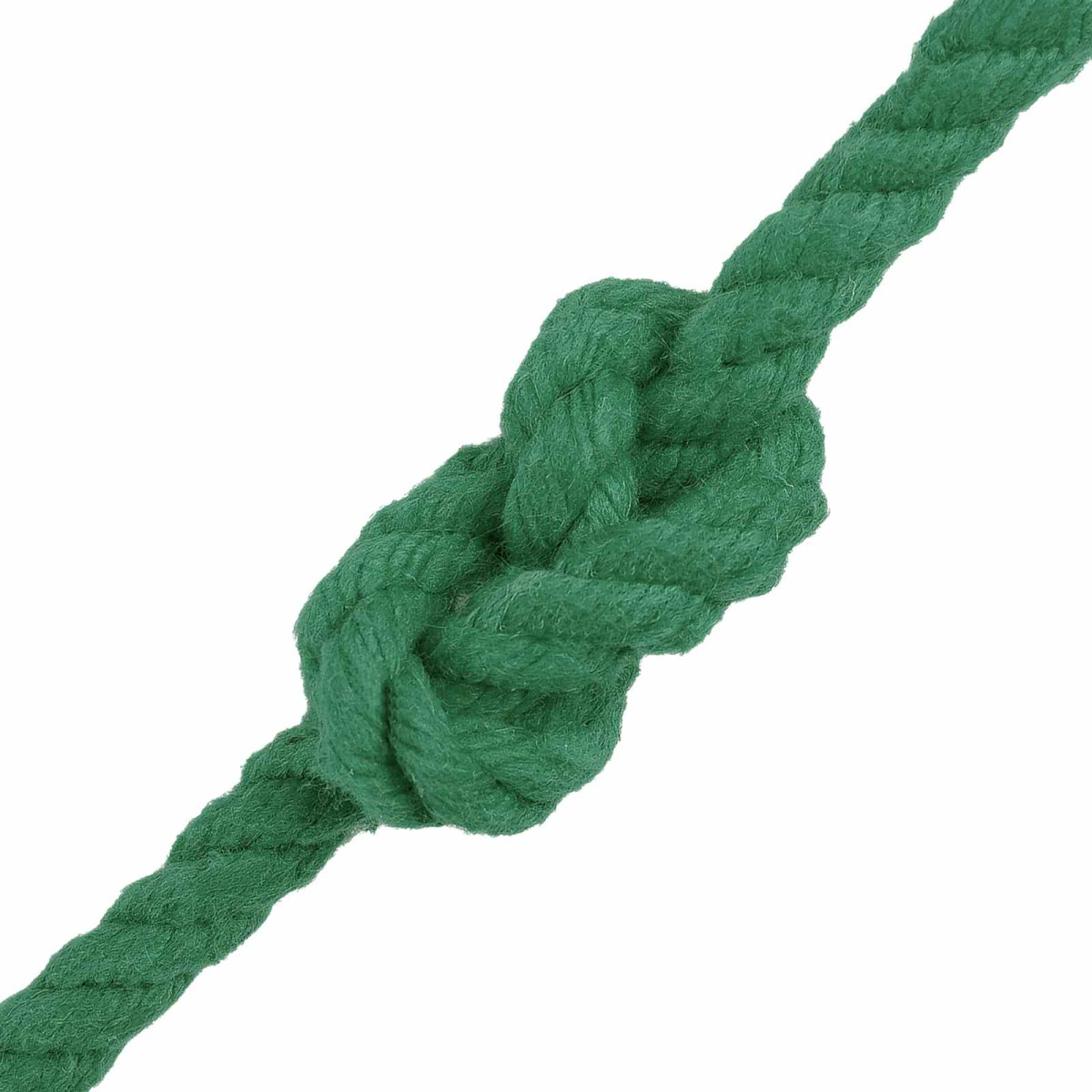 vidaXL Cotton Twine 4 mm 250 m Πράσινο 100% Βαμβάκι