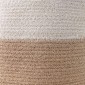 vidaXL Σετ Γλαστρών 2 τμχ. Φυσικό και Λευκό Ø 28 x 28 εκ