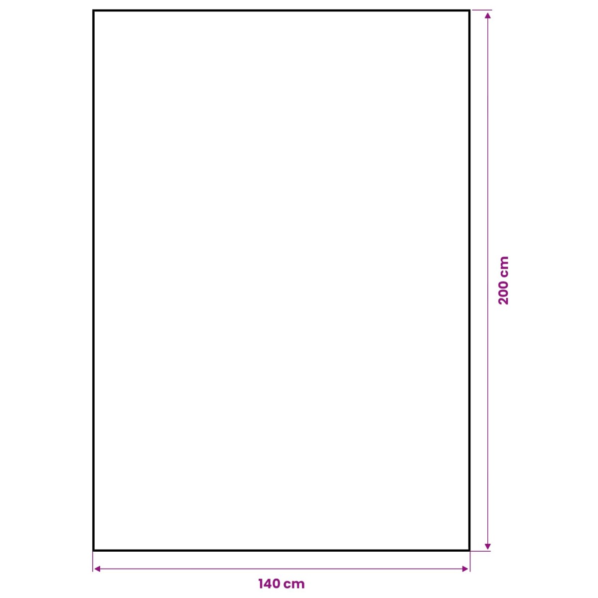 vidaXL Τραβέρσα από γιούτα Φυσικό 140 x 200 cm 100% Γιούτα Τοσσά