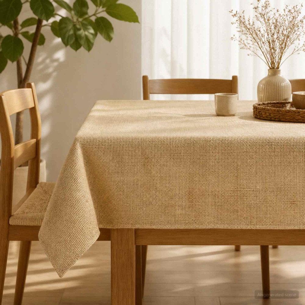 vidaXL Τραβέρσα από γιούτα Φυσικό 140 x 300 cm 100% Γιούτα Τοσσά