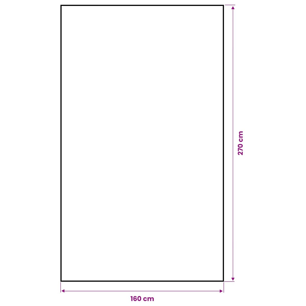 vidaXL Τραβέρσα από γιούτα Φυσικό 160 x 270 εκ 100% Γιούτα Τοσσά