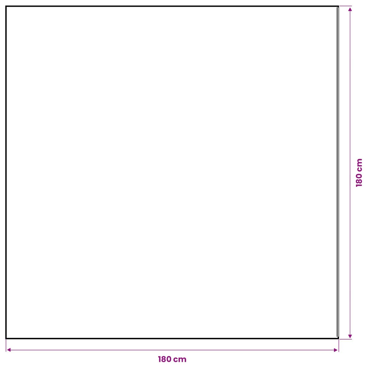 vidaXL Τραβέρσα από γιούτα Φυσικό 180 x 180 cm 100% Γιούτα Τοσσά