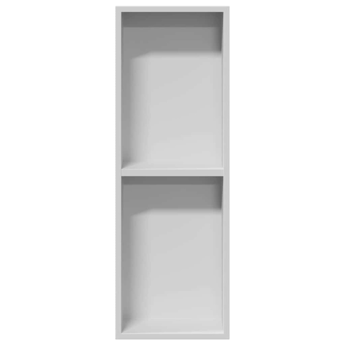vidaXL Νίτσα Μπάνιου Λευκός 60 x 20 x 9,5 εκ Ανοξείδωτο ατσάλι