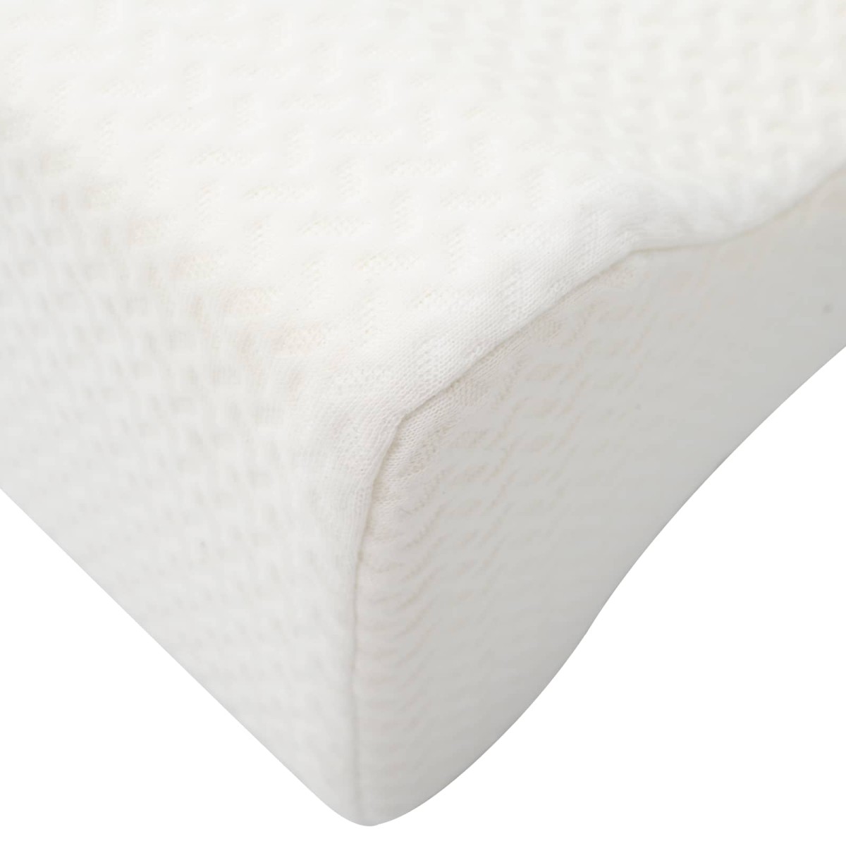 vidaXL Knee Pillow Λευκός Αφρός μνήμης και Πολυεστέρας