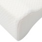 vidaXL Knee Pillow Λευκός Αφρός μνήμης και Πολυεστέρας
