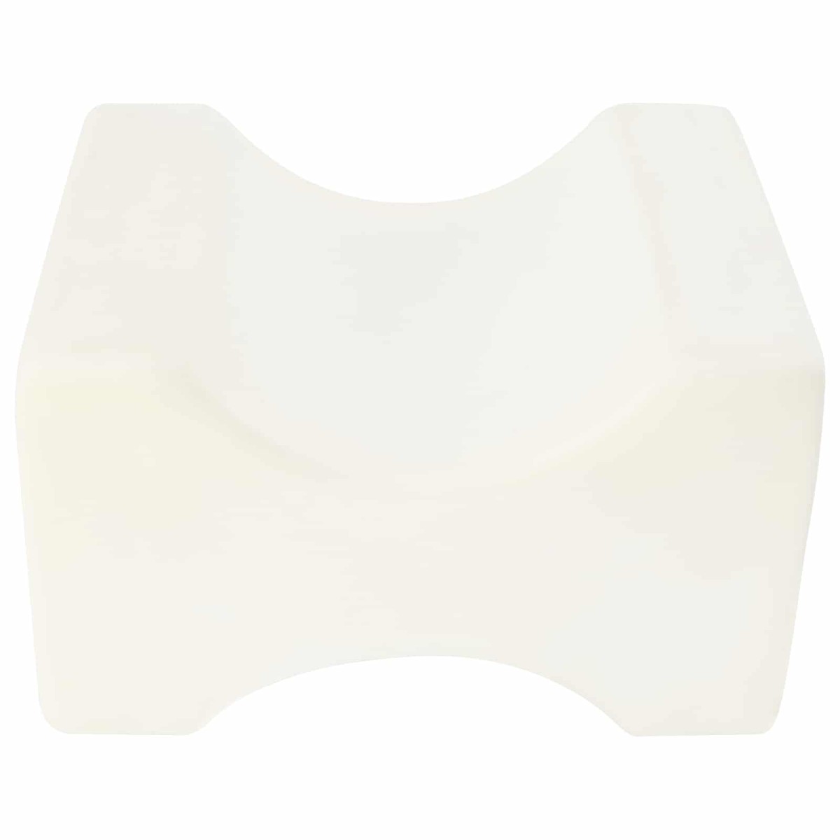 vidaXL Μαξιλάρι Γονάτου Μονόχρωμο Γκρι 26 x 21,5 x 15 εκ. Αφρός Μνήμης