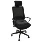 vidaXL Μαξιλάρια Καθίσματος Σκούρο Γκρι 42 x 36,5 x 8 εκ. Αφρός Μνήμης