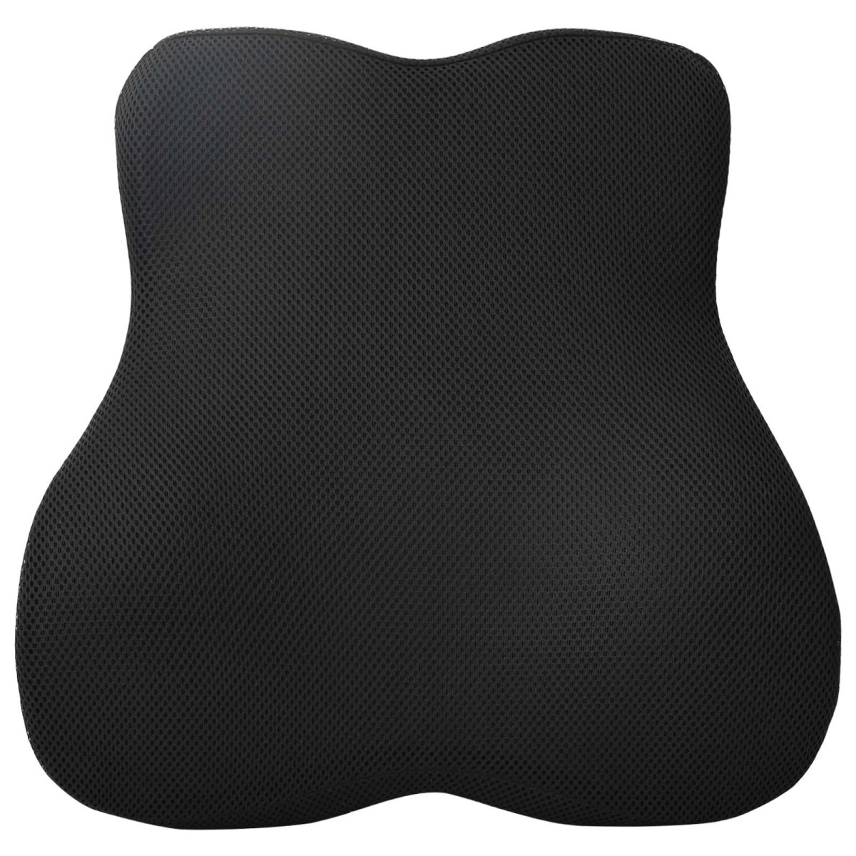 vidaXL Μαξιλάρι πλάτης Μαύρο Αφρός Μνήμης 40 x 40 x 11 εκ