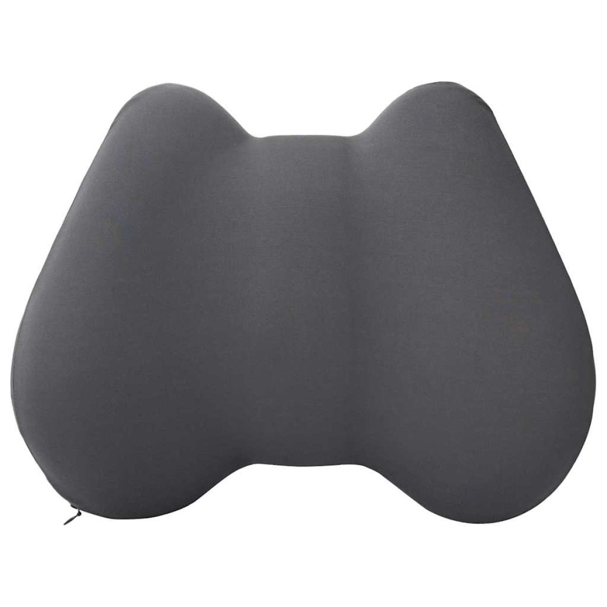 vidaXL Μαξιλάρι πλάτης Γκρι Αφρός Μνήμης 40 x 32 x 14 εκ