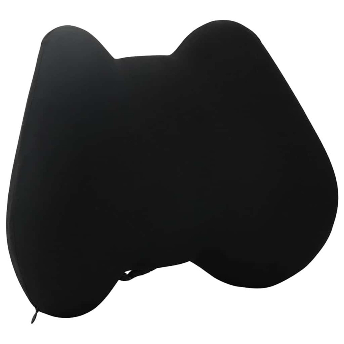 vidaXL Μαξιλάρι πλάτης Μαύρο Αφρός Μνήμης 40 x 32 x 13 εκ